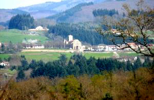 Châtel vu depuis Nizerolle