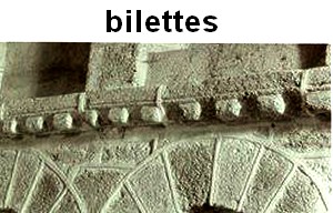 3 niveaux d'arcatures