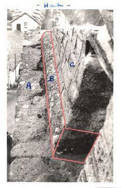 Clocher. Travaux de E.Daglois.