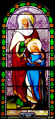 vitrail Ste Anne